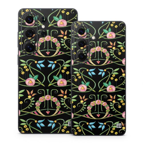 Change Nothing Flowers Samsung Galaxy S26 Series Skin