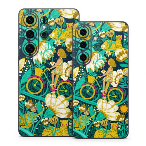 Cheetah Garden Samsung Galaxy S26 Series Skin