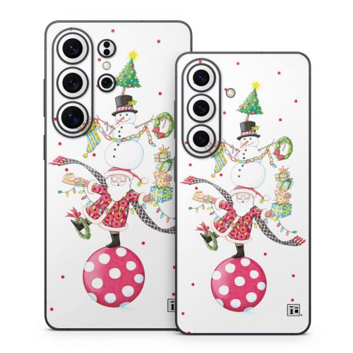 Christmas Circus Samsung Galaxy S26 Series Skin
