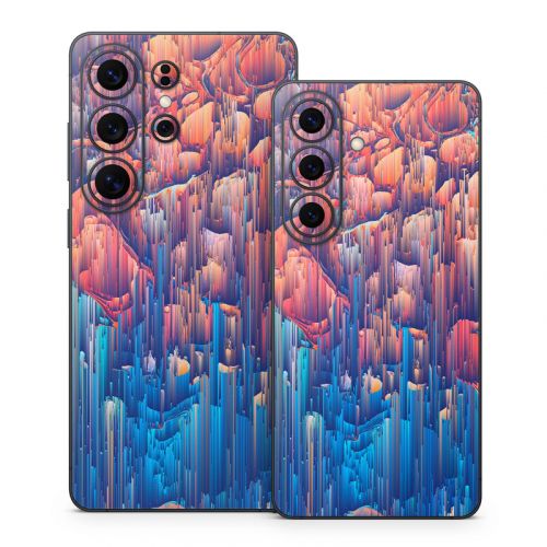 Cloud Glitch Samsung Galaxy S26 Series Skin