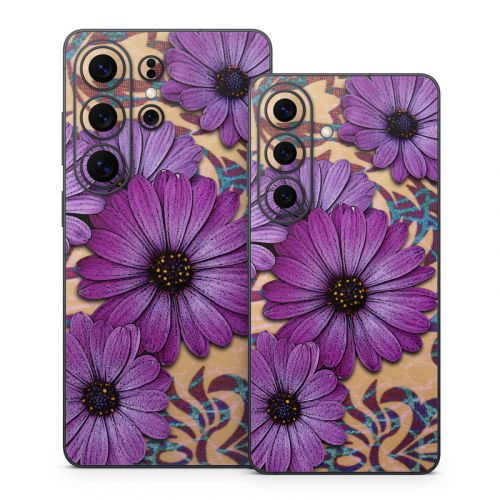 Daisy Damask Samsung Galaxy S26 Series Skin