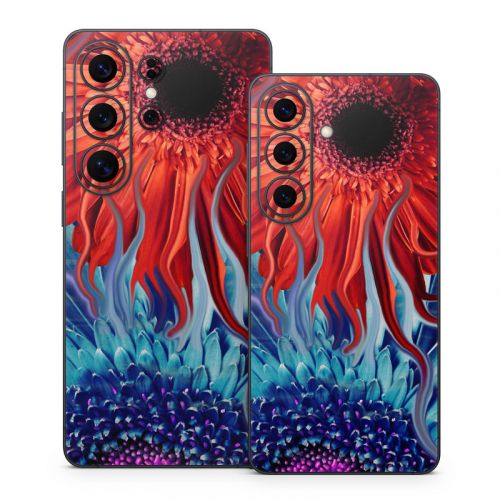 Deep Water Daisy Dance Samsung Galaxy S26 Series Skin