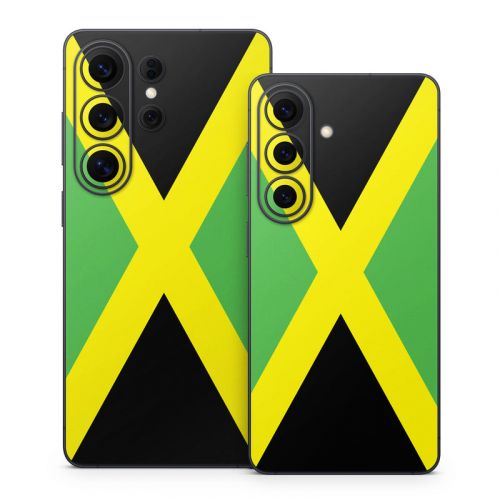 Jamaican Flag Samsung Galaxy S26 Series Skin