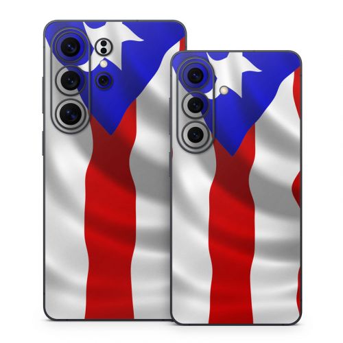 Puerto Rican Flag Samsung Galaxy S26 Series Skin