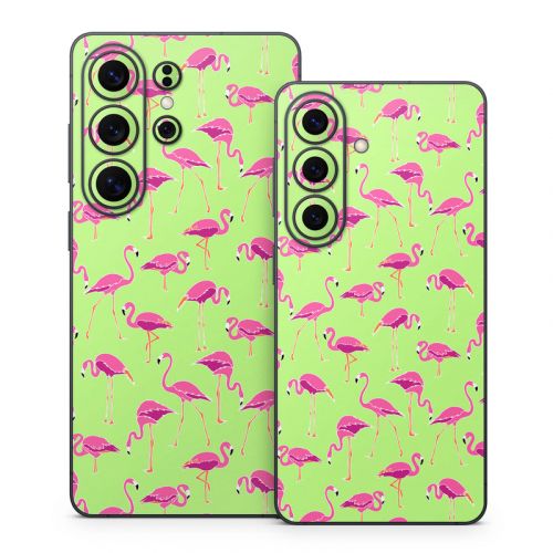 Flamingo Day Samsung Galaxy S26 Series Skin