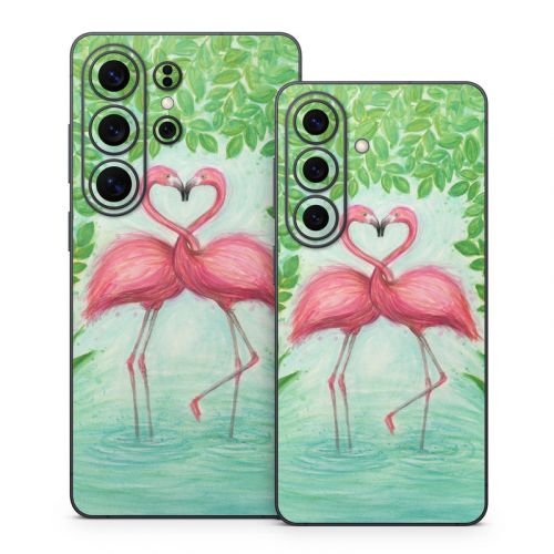Flamingo Love Samsung Galaxy S26 Series Skin