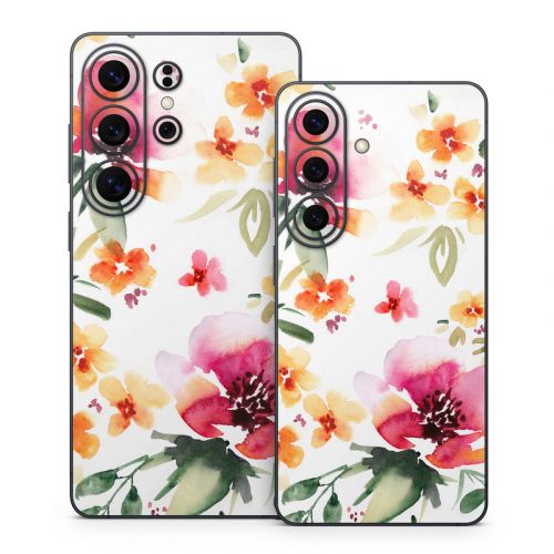 Fresh Flowers Samsung Galaxy S26 Series Skin