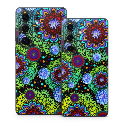 Funky Floratopia Samsung Galaxy S26 Series Skin