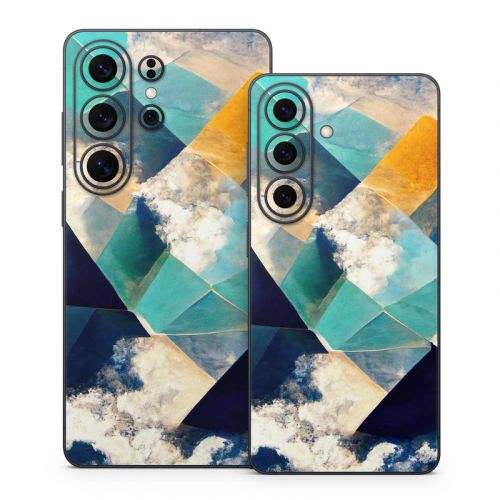 Gold Clouds Samsung Galaxy S26 Series Skin