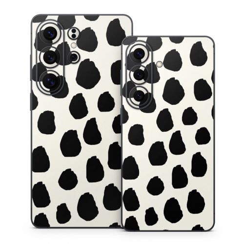 Inky Spots Cream Samsung Galaxy S26 Series Skin