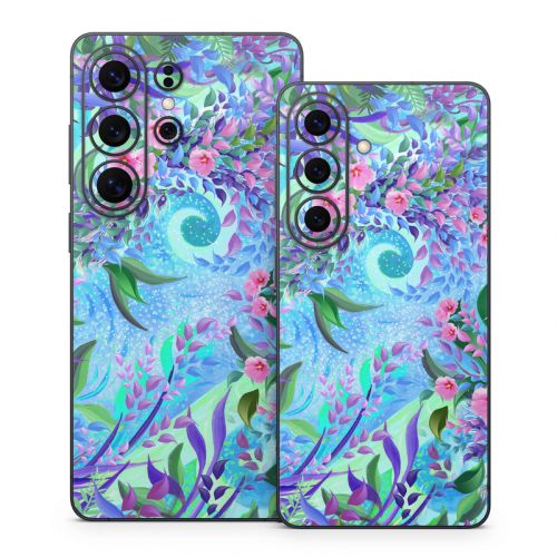 Lavender Flowers Samsung Galaxy S26 Series Skin