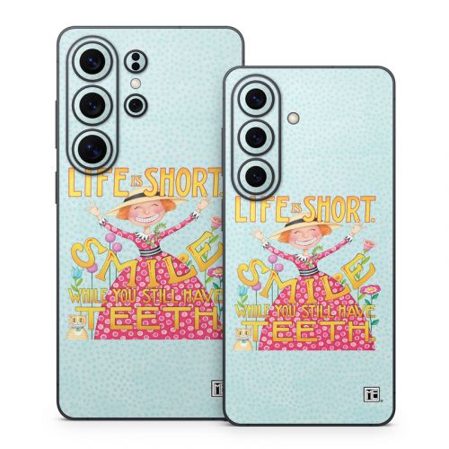 Life is Short Samsung Galaxy S26 Series Skin
