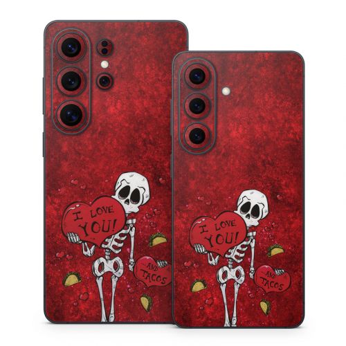 I Love You And Tacos Samsung Galaxy S26 Series Skin