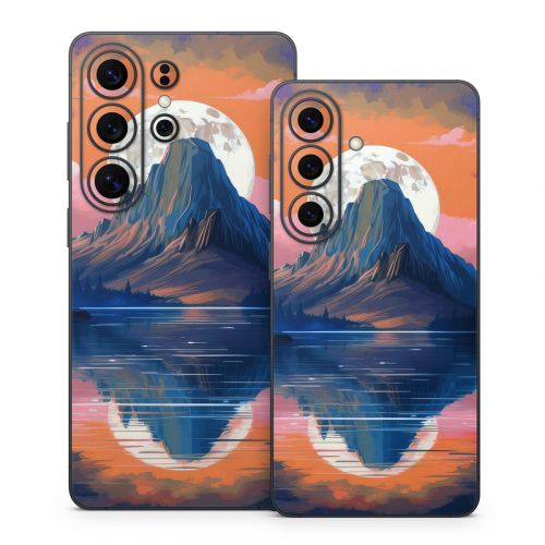 Mountain Moonrise Samsung Galaxy S26 Series Skin