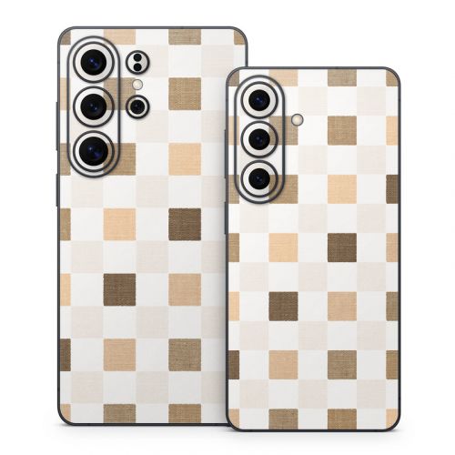 Neutral Checker Samsung Galaxy S26 Series Skin