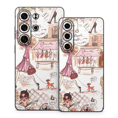Paris Makes Me Happy Samsung Galaxy S26 Series Skin