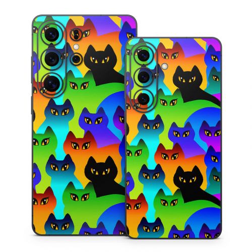 Rainbow Cats Samsung Galaxy S26 Series Skin