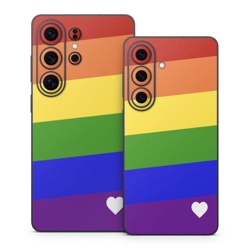 Rainbow Stripe Samsung Galaxy S26 Series Skin