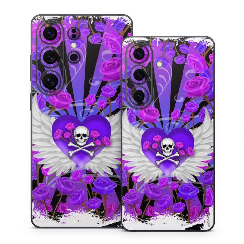 Skull and Roses Samsung Galaxy S26 Series Skin