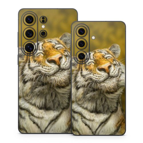 Smiling Tiger Samsung Galaxy S26 Series Skin