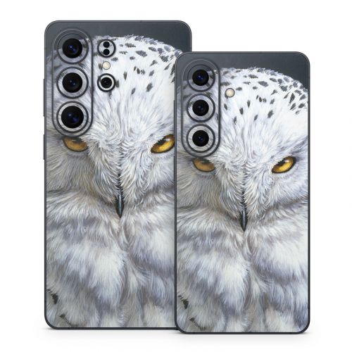 Snowy Owl Samsung Galaxy S26 Series Skin