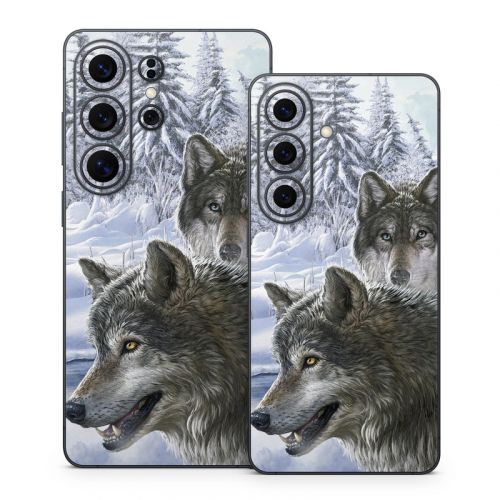 Snow Wolves Samsung Galaxy S26 Series Skin