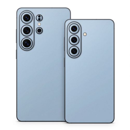 Solid State Blue Mist Samsung Galaxy S26 Series Skin