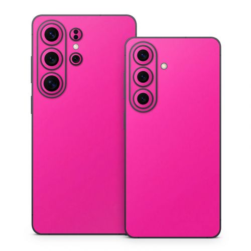 Solid State Malibu Pink Samsung Galaxy S26 Series Skin