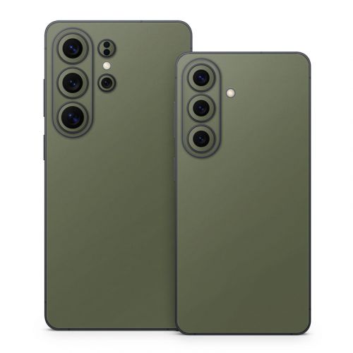 Solid State Olive Drab Samsung Galaxy S26 Series Skin