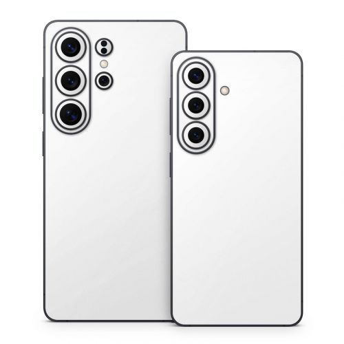 Solid State White Samsung Galaxy S26 Series Skin