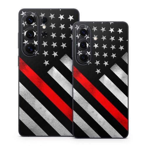 Thin Red Line Hero Samsung Galaxy S26 Series Skin