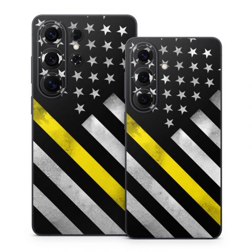 Thin Yellow Line Hero Samsung Galaxy S26 Series Skin