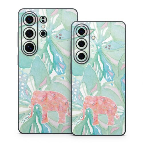 Tropical Elephant Samsung Galaxy S26 Series Skin