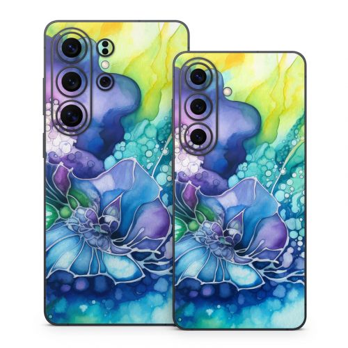 Watercolor Flora Samsung Galaxy S26 Series Skin