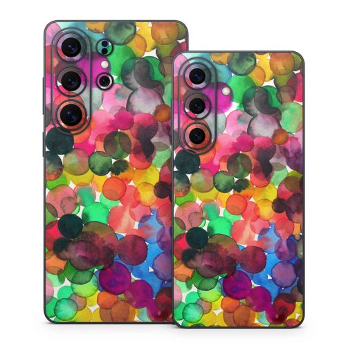 Watercolor Drops Samsung Galaxy S26 Series Skin