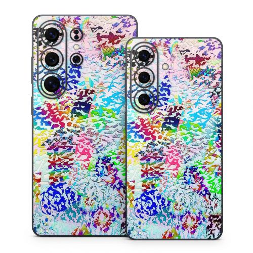 White Etching Samsung Galaxy S26 Series Skin
