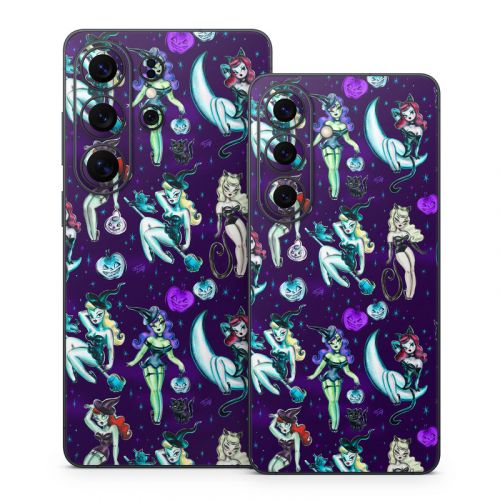 Witches and Black Cats Samsung Galaxy S26 Series Skin