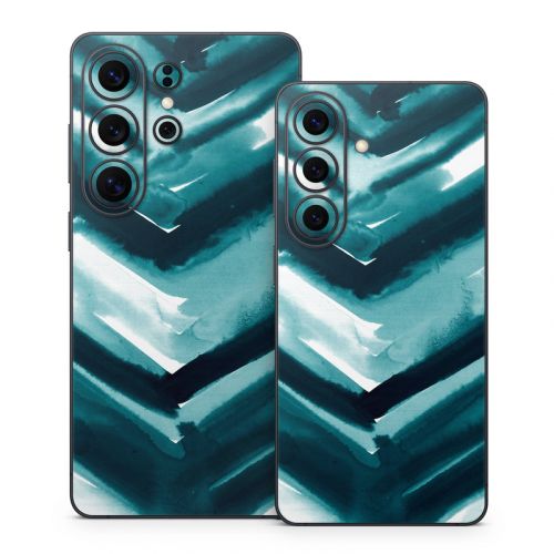 Watercolor Chevron Samsung Galaxy S26 Series Skin
