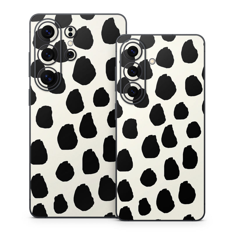 Samsung Galaxy S26 Series Skin design of White, Black and white, with black, white colors