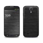Black Woodgrain Galaxy S4 Skin