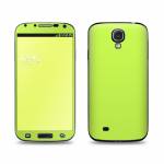 Solid State Lime Galaxy S4 Skin