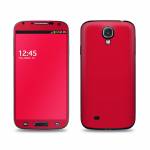 Solid State Red Galaxy S4 Skin