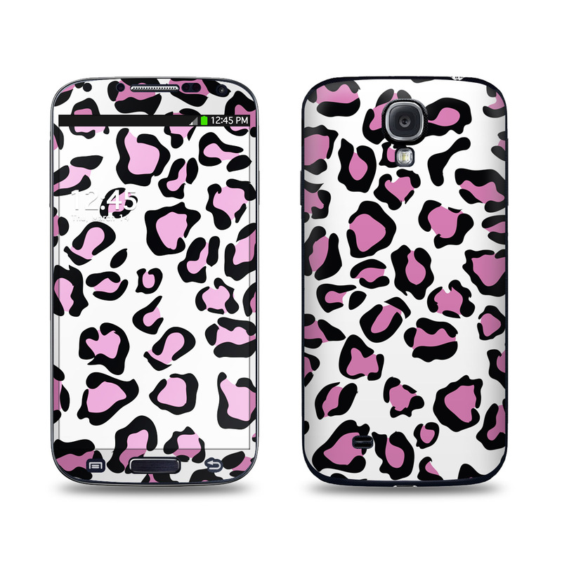 Samsung Galaxy S4 Skin design of Pink, Pattern, Design, Textile, Magenta, with white, black, gray, purple, red colors