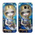 Alice in a Van Gogh Galaxy S7 Edge Skin