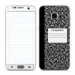 Composition Notebook Galaxy S7 Edge Skin