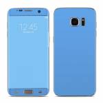 Solid State Blue Galaxy S7 Edge Skin