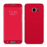 Solid State Red Galaxy S7 Edge Skin