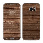 Stripped Wood Galaxy S7 Edge Skin