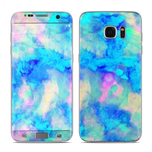 Electrify Ice Blue Galaxy S7 Edge Skin