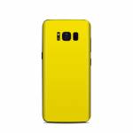 Solid State Yellow Samsung Galaxy S8 Skin